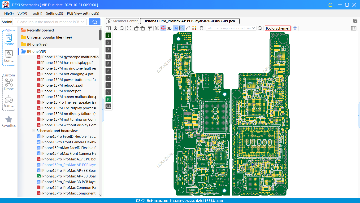 IPhone15Pro_ProMax AP PCB Layer-820-03097-09